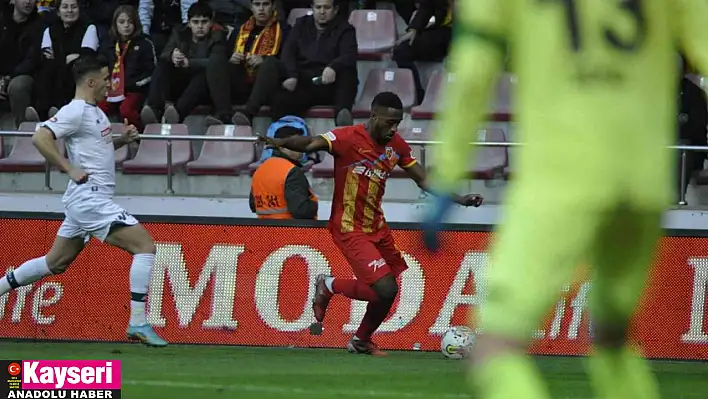 Spor Toto Süper Lig: Kayserispor: 1 - Konyaspor: 2 (İlk yarı)