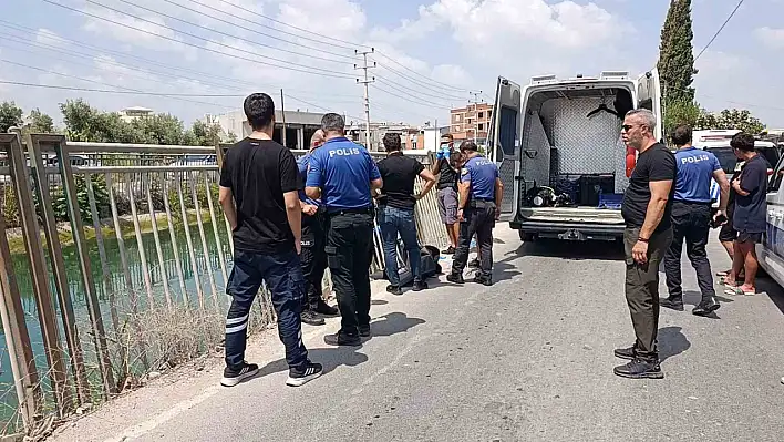 Sulama kanalında erkek cesedi bulundu: Polis kimliğini araştırıyor!