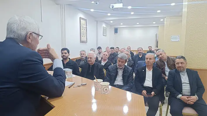 Süleyman Arslantaş, Mazlumder ve İnsan Vakfı'nın misafiri oldu