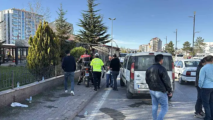 Şüpheli aracç kazaya sebep oldu!