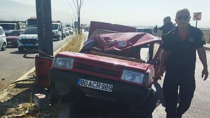 Takla atan otomobilin genç sürücüsü yaşamını yitirdi!