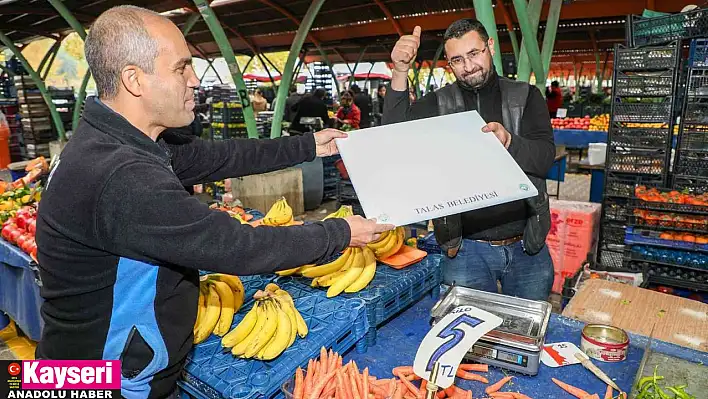 Talas Belediyesi'nin tartı hassasiyeti