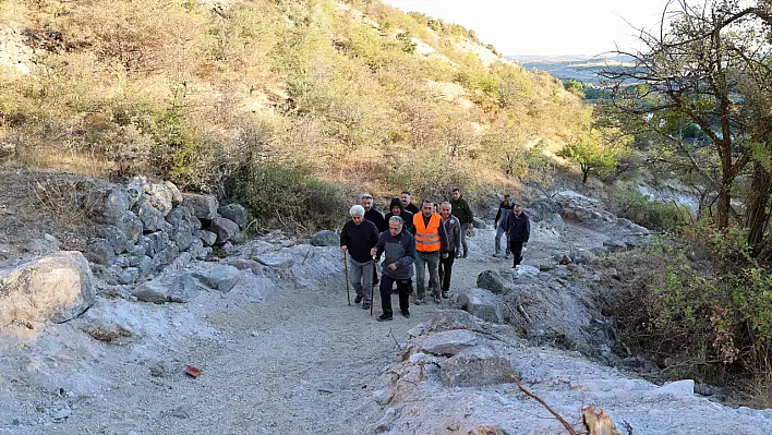 Talas'ın Yeni Yürüyüş Parkuru Hizmete Girdi