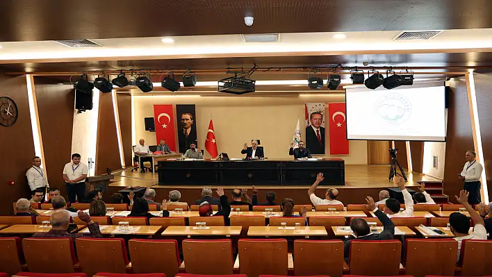 Talas Meclisi'nde 18 madde karara bağlandı!