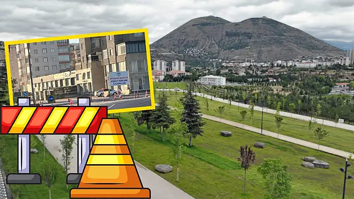 Talas Millet Bahçesi yolunda hummalı çalışma!