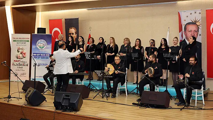 Talas Musiki Cemiyeti'nden kadınlara özel konser...