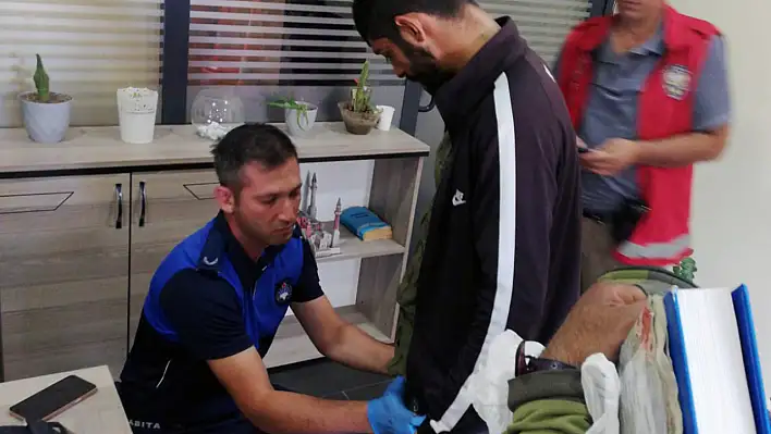 Talas'ta dilencilerin üzerinden binlerce lira çıktı!