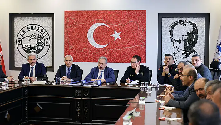 Talas'ta kritik toplantı!