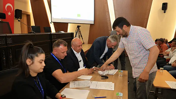 Talas'ta kurban satış yerleri kura ile belirlendi