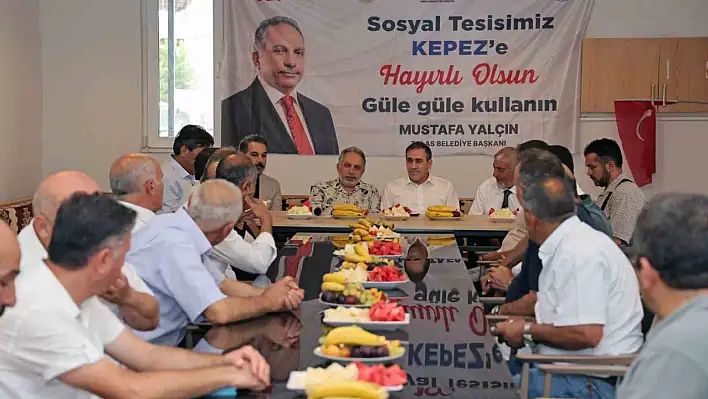Talas'ta Başkan Yalçın muhtarlarla bir araya geldi!