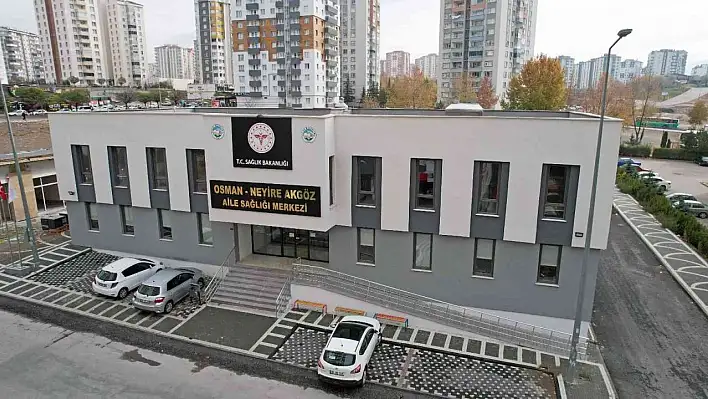 Talas'ta önemli sağlık yatırımları