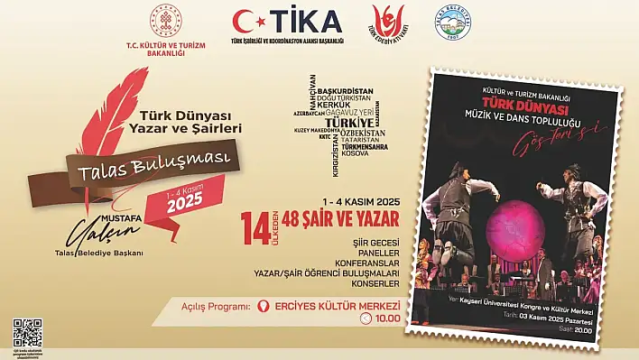 Talas'ta Türk dünyası rüzgarı esecek!