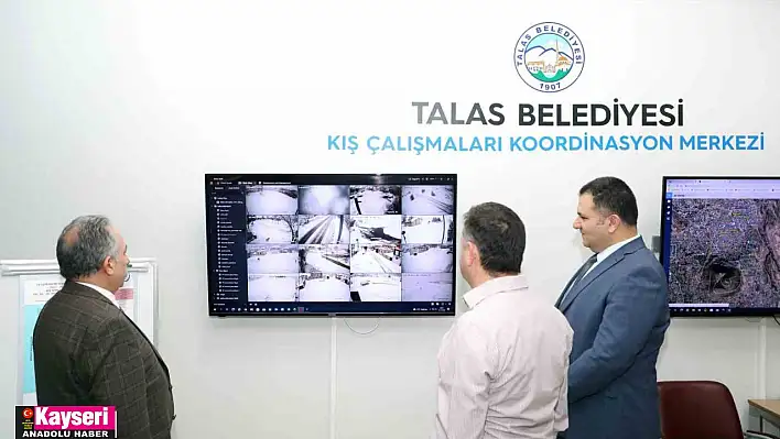 Talas'ta yollar açık