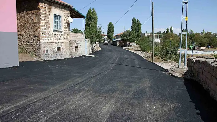 Talas Belediyesi'nden geniş yol çalışması