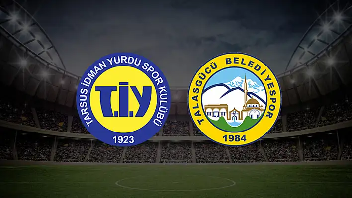 Tarsus İdman Yurdu - Talasgücü Belediyespor maçı hakemi belli oldu