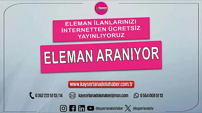 Tayf Kimya Tekstil Sanayi ve Ticaret Ltd. Şti. eleman ilanı
