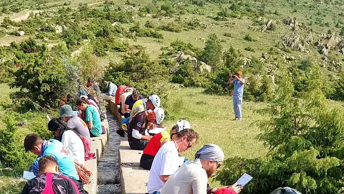Kayseri'de dağcılık eğitimi yoğun katılımla gerçekleşti