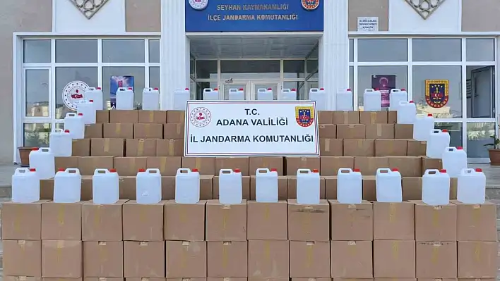Tır dorsesinde 2 bin 920 litre etil alkol yakalandı