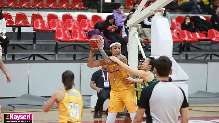 TKBL: Melikgazi Kayseri Basketbol: 85 - OGM Ormanspor: 79