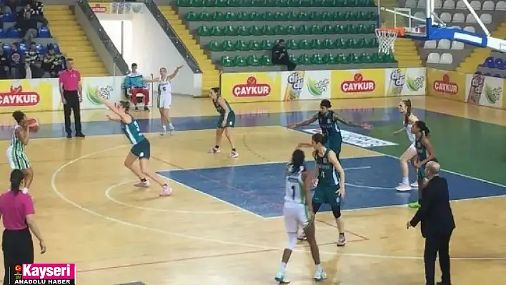 TKBL: Rize Belediyesi:  71- Melikgazi Kayseri Basketbol: 63