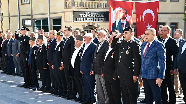 Tomarza'da Gazileri Günü töreni gerçekleştirildi!