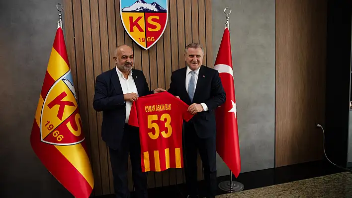 Trabzonspor maçı öncesi Kayserispor'a ziyaret...