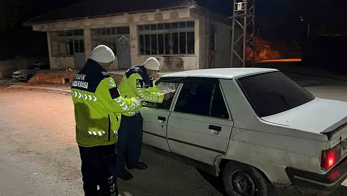 Yozgat'ta kurallara uymayan sürücülere ceza yağdı