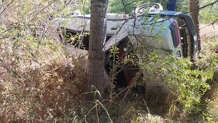 Trafik kazası 5 yaralı