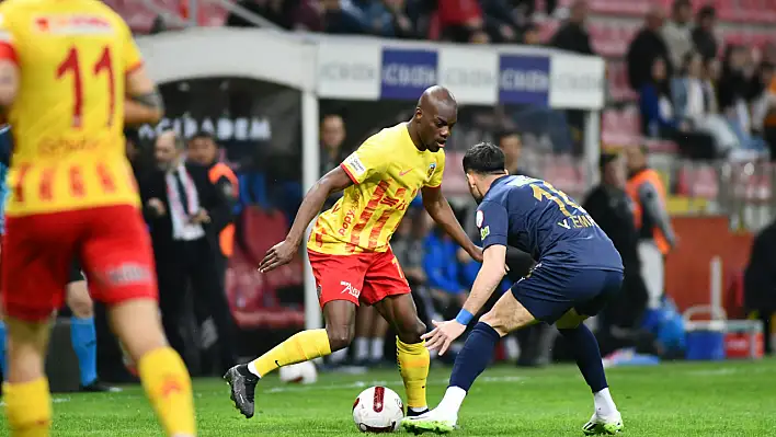 Kayserispor-Kasımpaşa: 0-1 (ilk yarı maç sonucu)