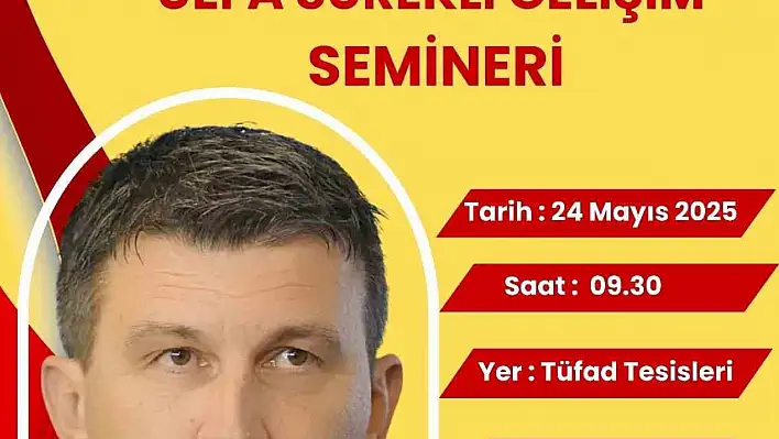 Kayseri'de UEFA semineri, Sergej Jakirovic onuruna düzenleniyor