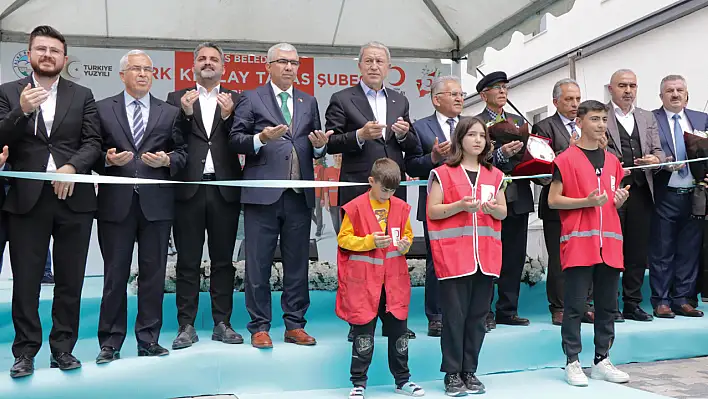 Türk Kızılay Genel Sekreteri Saygılı, Kayseri'de şube açılışına katıldı