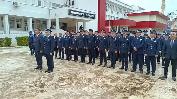 Türk Polis Teşkilatı'nın 179'uncu yıl dönümü Kozan'da törenle kutlandı