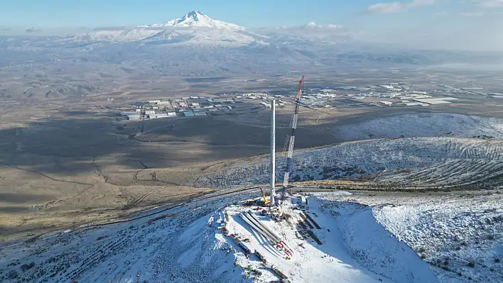 Türkiye'nin dev projesi Kayseri'de - İlk Türbin montajı yapıldı: Bakın ne için!