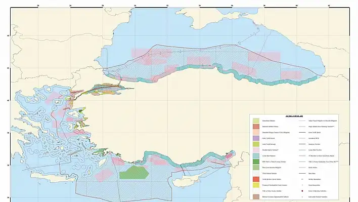 Türkiye çevre denizlerine sahip çıkıyor!