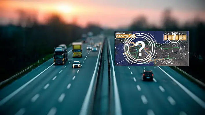Türkiye Otoyol Ağı haritası açıklandı! Kayseri'den otoyola direkt bağlantı geliyor!