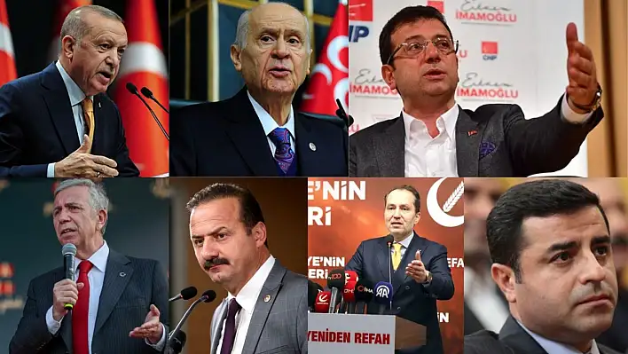 Türkiye'yi kim yönetsin anketi – Listedeki isimler dikkat çekti