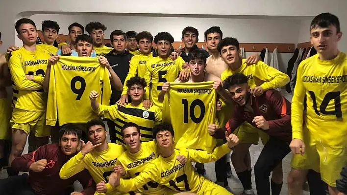 Kocasinan Şimşekspor U-17 şampiyonu oldu