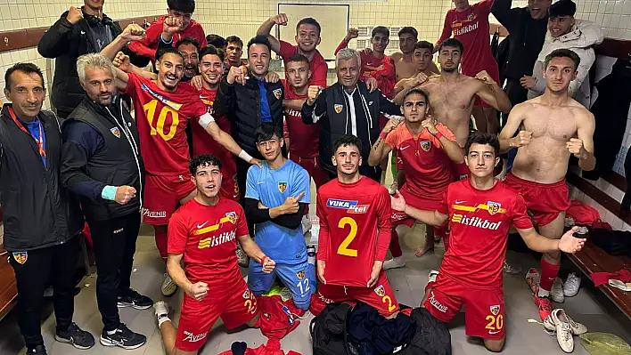 U19 Elit A Ligi'nde Kayserispor 3 puanı hanesine yazdırdı!