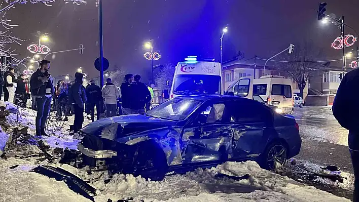 Zincirleme kaza oldu - Yaralı yok!