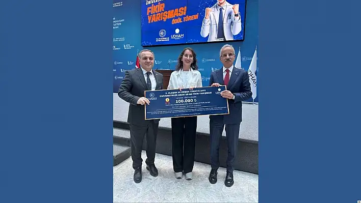 'Ulaşan ve Erişen Türkiye 2053' yarışmasında Erciyes Üniversitesi'ne büyük gurur