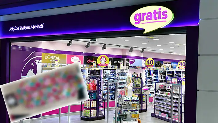 Ünlü kozmetik mağazası Gratis'in ürünü toplatılıyor!