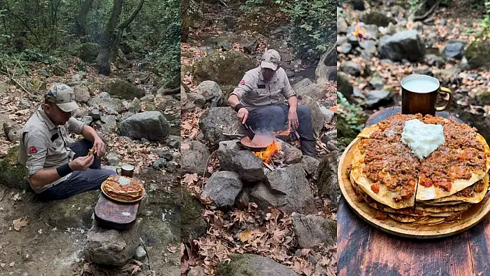 Ünlü şef takipçilerine 'doğada yağlama' yaptı!