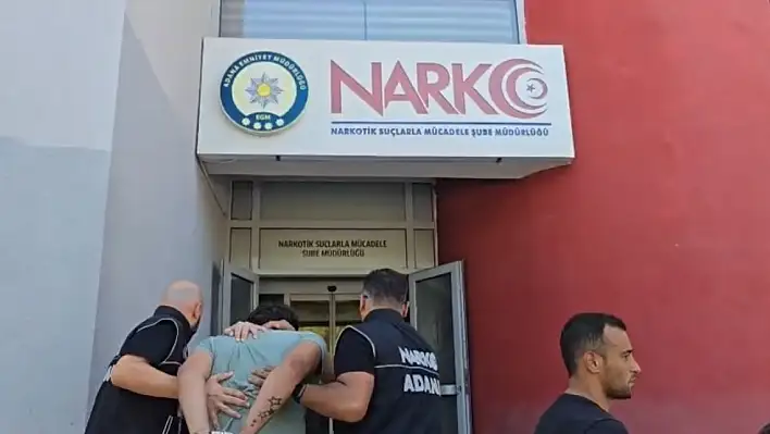 Adana'da uyuşturucu kullanan şahıs yakalandı!