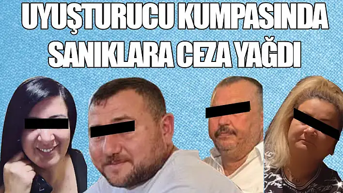 Uyuşturucu kumpası davasında sanıklara ceza yağdı!