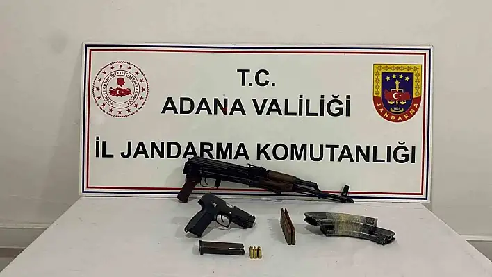 Adana'da uzun namlulu silah ele geçirildi!