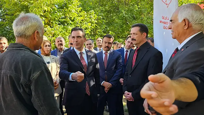 Vali Ahmet Karakaya ceviz hasadına katıldı