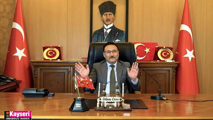 Çiçek: 'Tatilinizi en iyi şekilde geçirmenizi diliyorum'