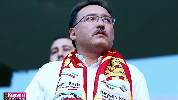 Vali Çiçek'ten Kayserispor açıklaması