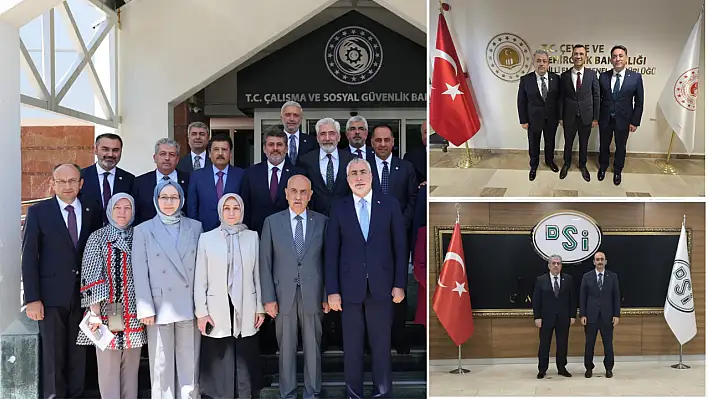 Vekil Özsoy'dan Kayseri için ardı ardına önemli ziyaretler...