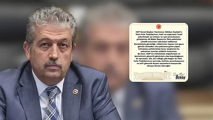 Vekil Özsoy o görüntülere tepki gösterdi!